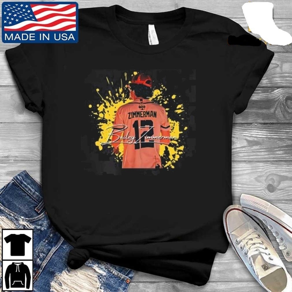 Bailey Zimmerman Trendy Signature Shirt, Unisex Tee, Gift For Fan